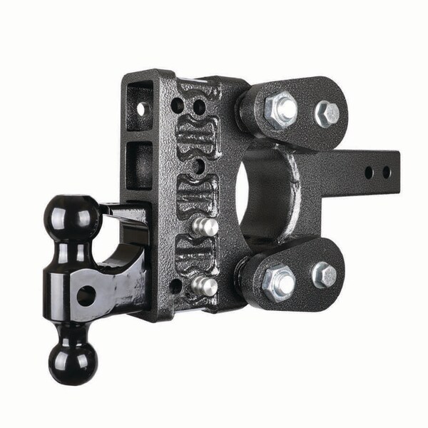 The BOSS TORSION-FLEX 2.5 Shank 6 Drop 2.4K TW 21K Hitch & GH-061 Dual-Ball & GH-062 Pintle Lock